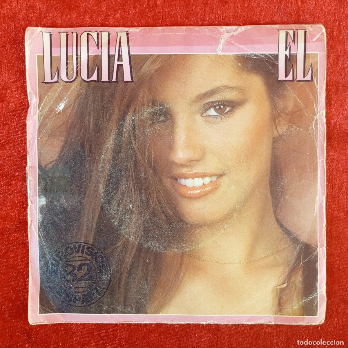 Discos de vinilo: LUCIA - EL - EUROVISION ESPA&Ntilde;A 1982 - 02.3195/6 - SINGLE - DISCO VINILO / 4282