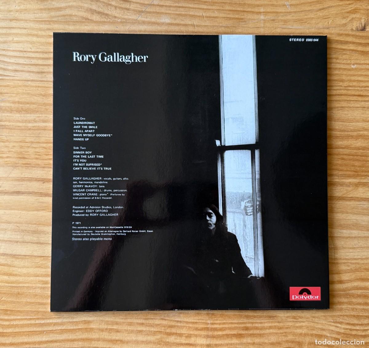 Discos de vinilo: Rory Gallagher &ndash;Rory Gallagher. Germany 2018 - Foto 2
