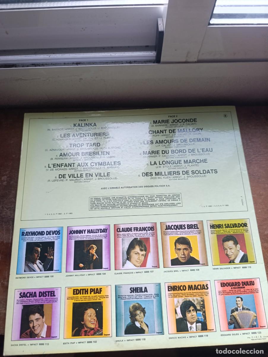 Discos de vinilo: LP Les Compagnons De La Chanson - Foto 2