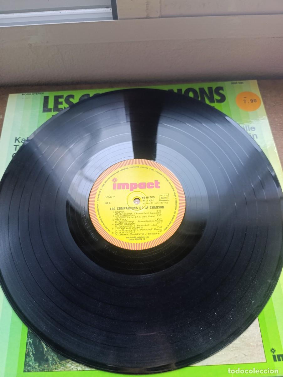 Discos de vinilo: LP Les Compagnons De La Chanson - Foto 5