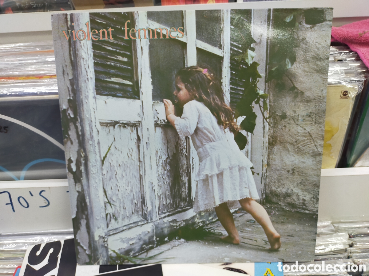 Discos de vinilo: Violent femmes solo la carpeta del LP Espa&ntilde;a 1987 solo la carpeta