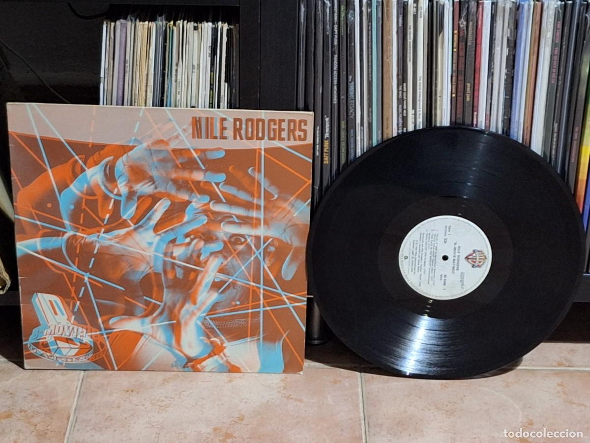 Discos de vinilo: Nile Rodgers &ndash; B-movie Matinee LP Warner Bros. Records &lrm;&ndash; 925 290-1 ESPA&Ntilde;A