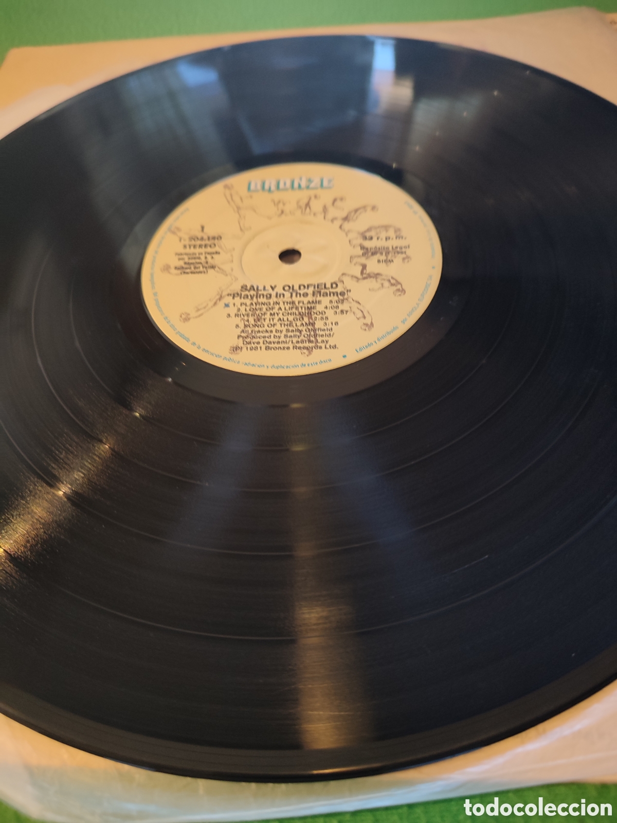 Discos de vinilo: Sally Oldfield - Playing in the flame - Foto 3