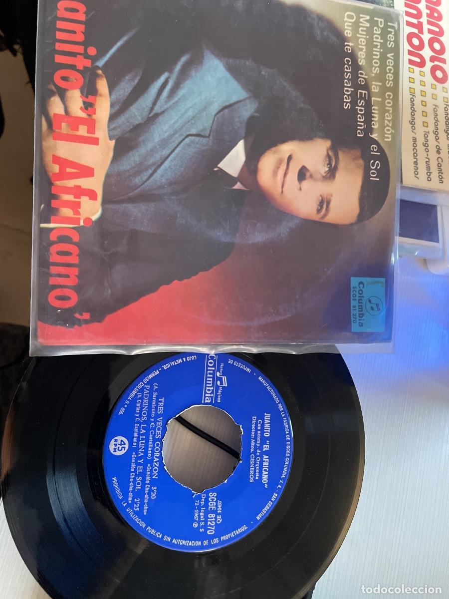Discos de vinilo: Juanito &ldquo;El Africano&rdquo; vin