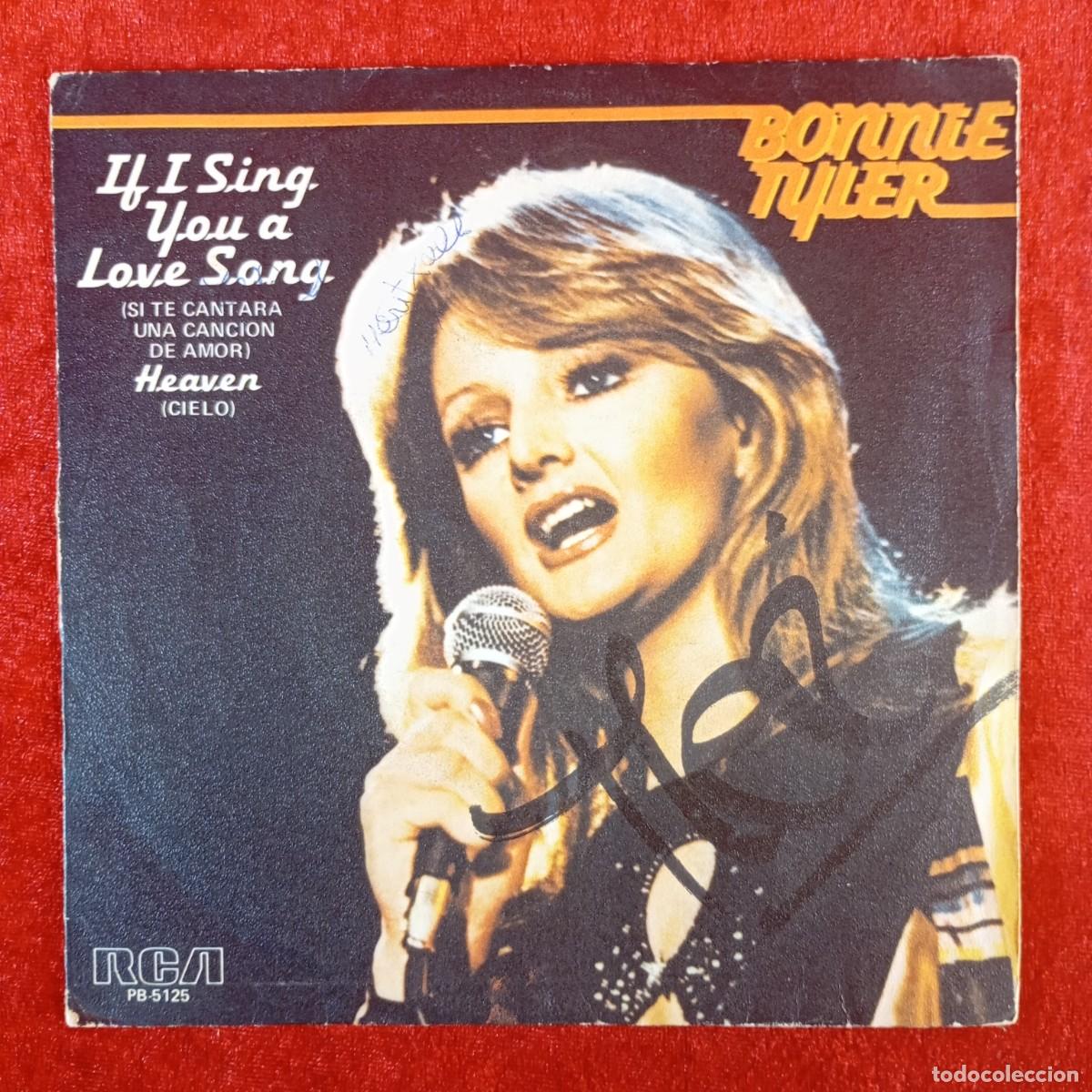 Discos de vinilo: BOONIE TYLER - IF I SING YOU A LOVE SONG - PB-5125 - SINGLE - DISCO VINILO / 4303