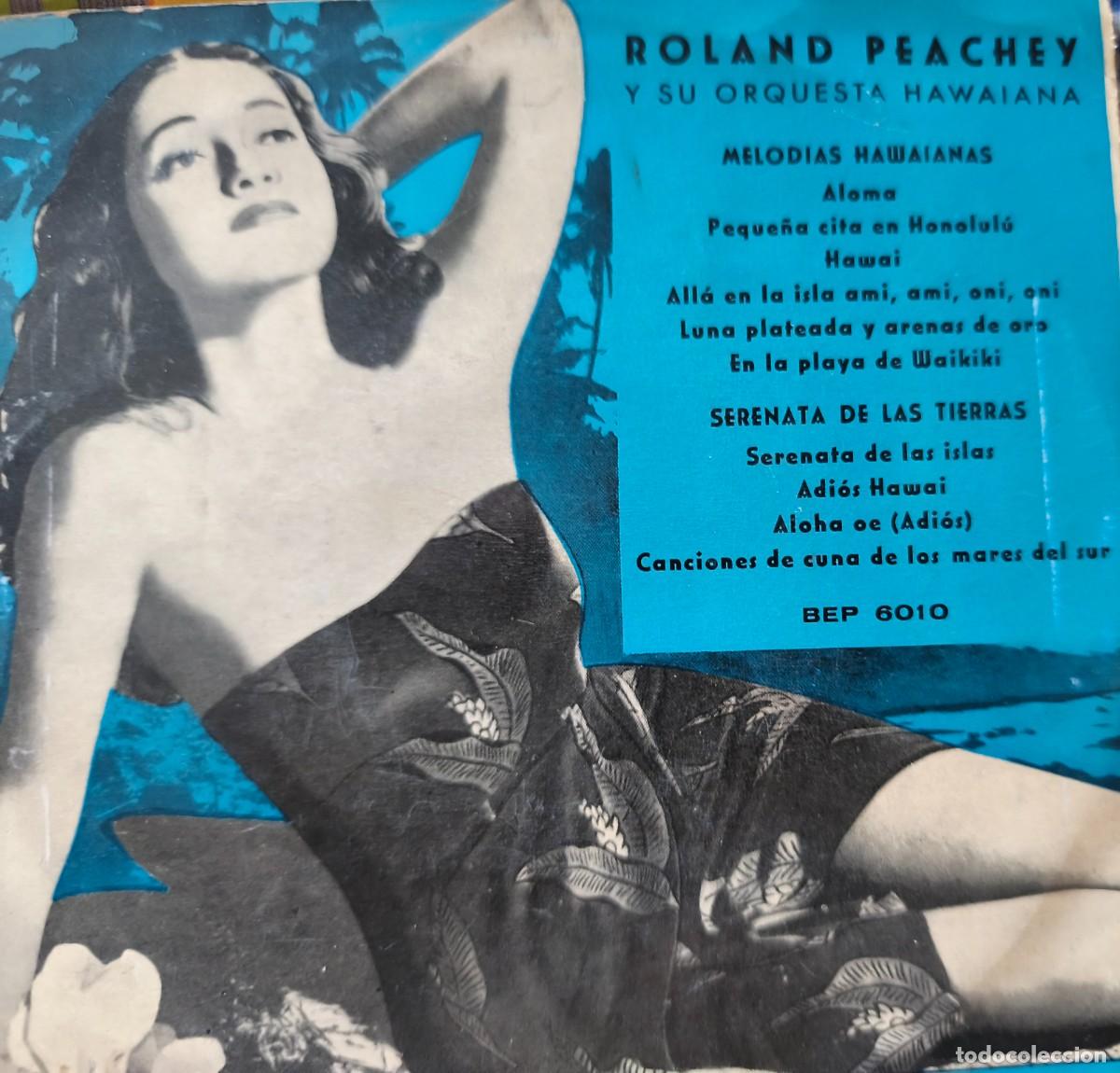 Discos de vinilo: Roland Peachey y su orquesta Hawaiana