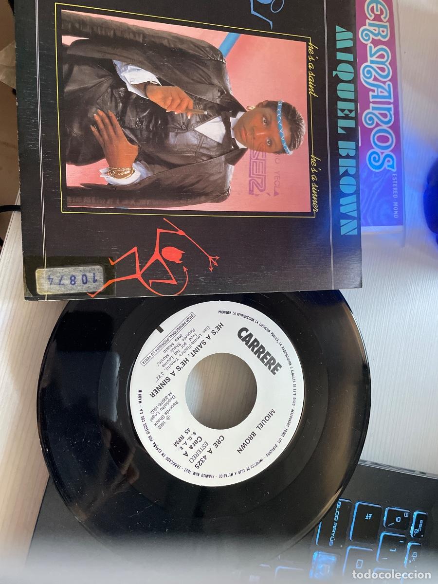 Discos de vinilo: Miquel brown single. - Foto 1