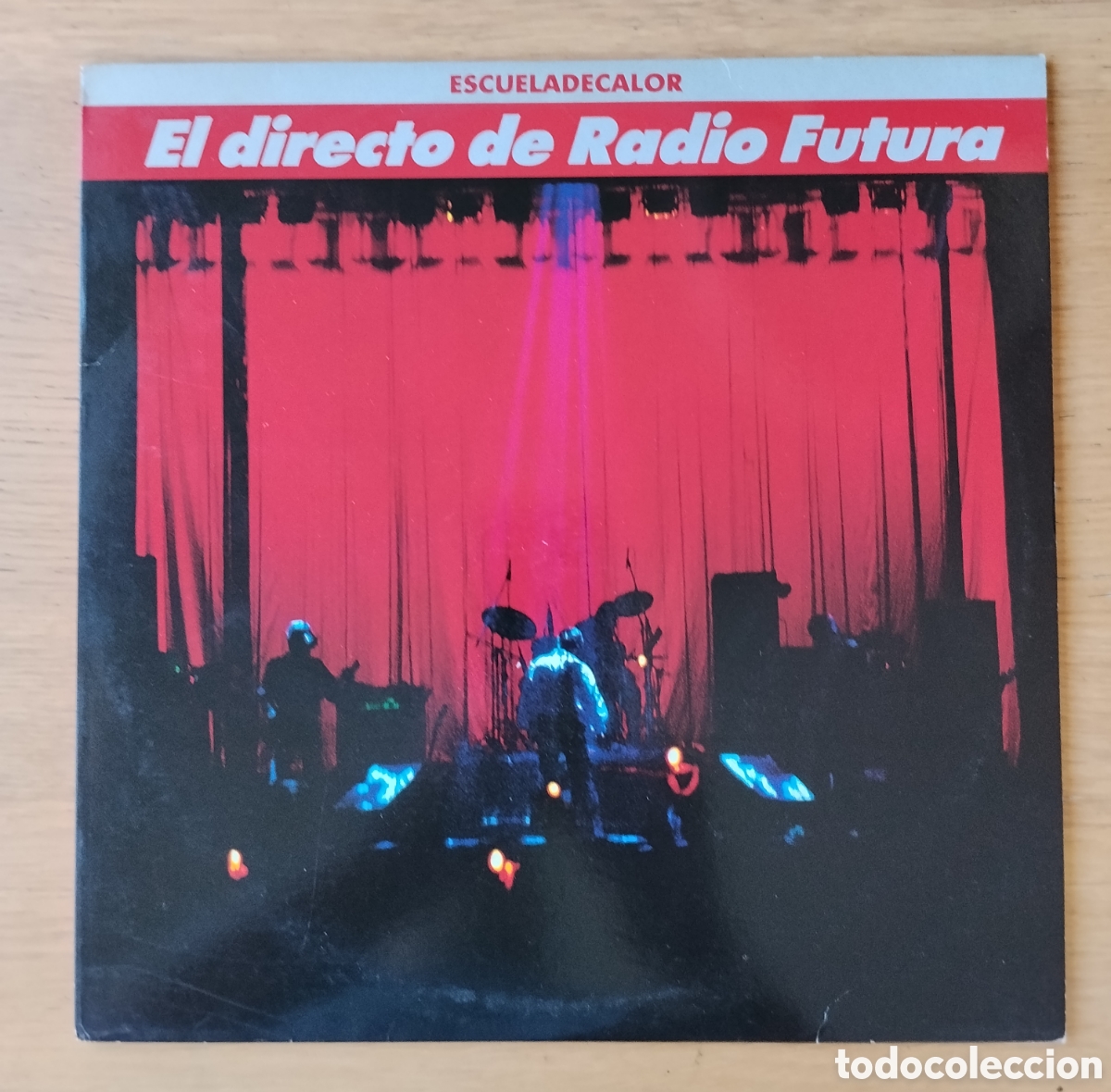 Discos de vinilo: RADIO FUTURA : &rdquo;EL DIRECTO DE RADIO FUTURA&rdquo; DOBLE LP VINILO 1989
