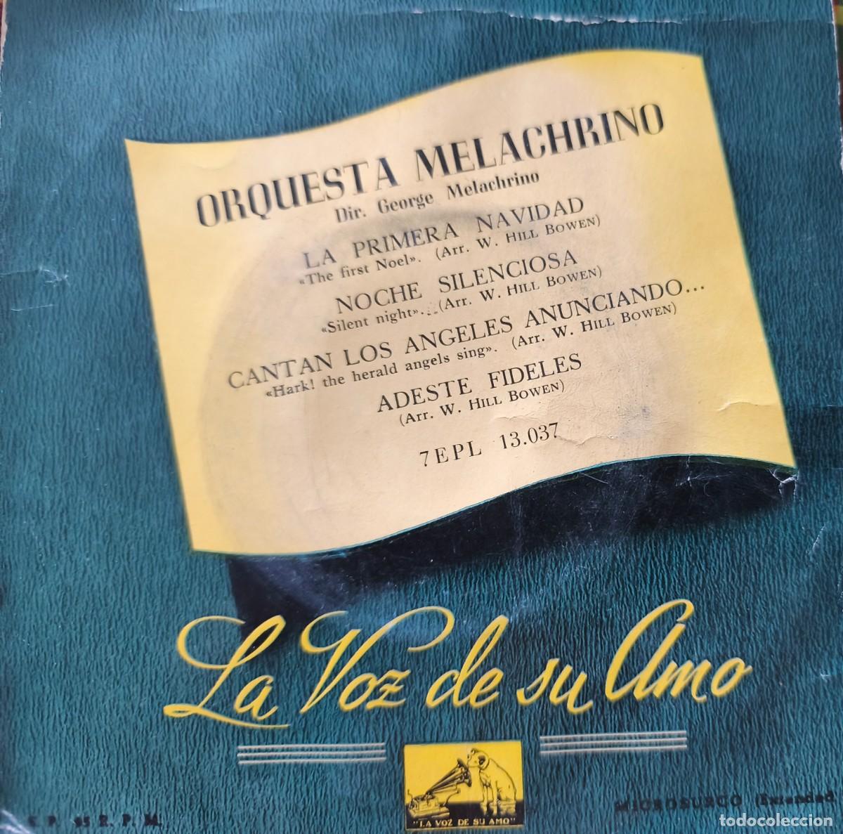 Discos de vinilo: La voz de su amo: Orquesta Melachrino