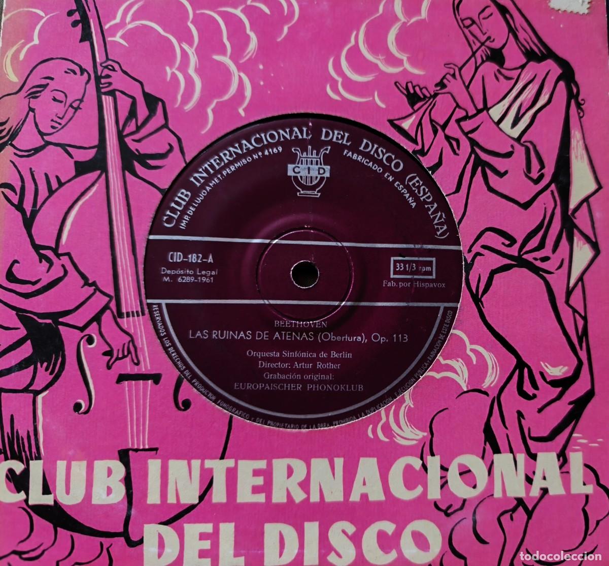 Discos de vinilo: CLUB INTERNACIONAL DEL DISCO: Ludwig van Beethoven