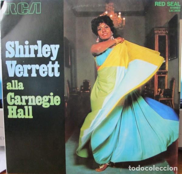 Discos de vinilo: Shirley Verrett &ndash; Shirley Verrett Alla Carnegie Hall