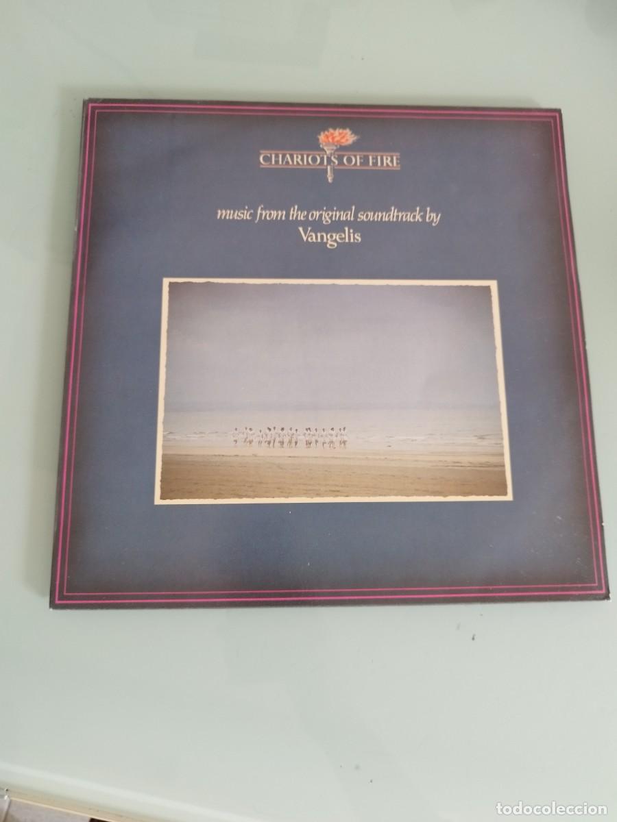 Discos de vinilo: Banda sonora de la pel&iacute;cula Carros de fuego. Vinilo.