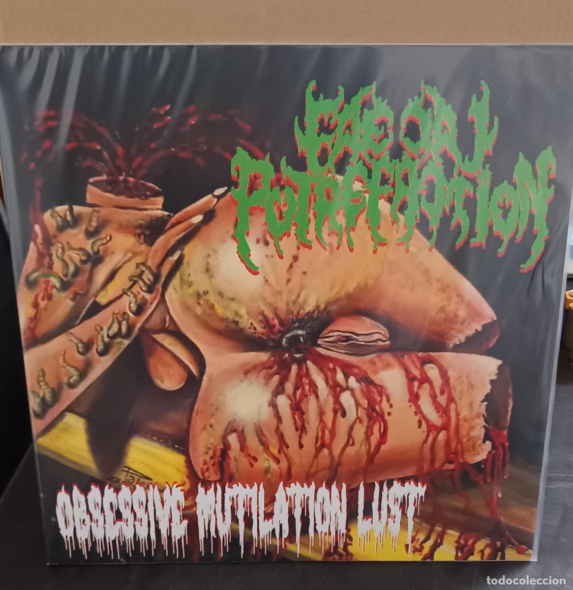Discos de vinilo: OBSESSIVE MUTILATION LUST - Faecal Putrefaction LP