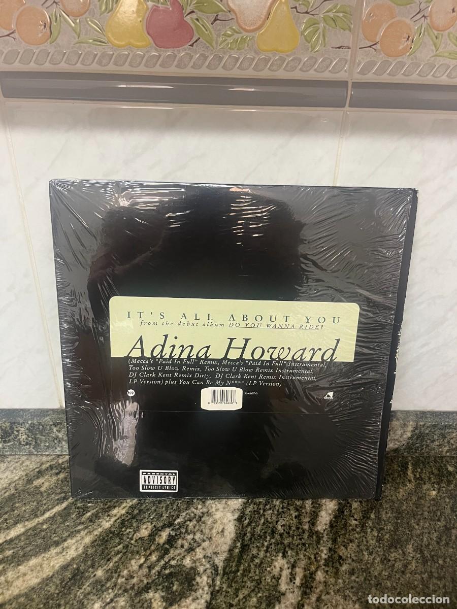 Discos de vinilo: Adina Howard Its All About You - Foto 1