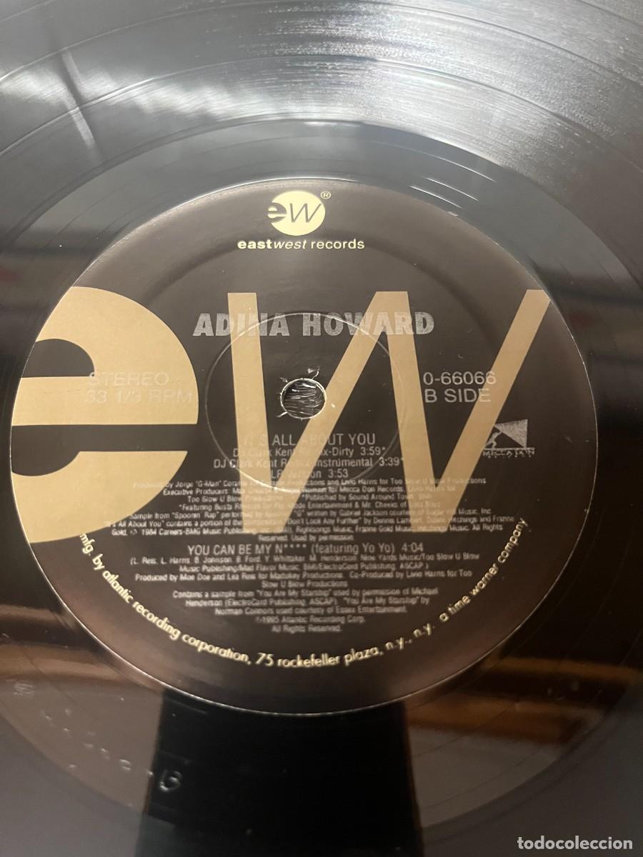 Discos de vinilo: Adina Howard Its All About You - Foto 3