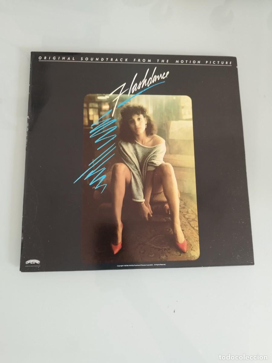 Discos de vinilo: Flashdance (Original Soundtrack From The Motion Picture). Vinilo lp banda sonora de la pel&iacute;cula.