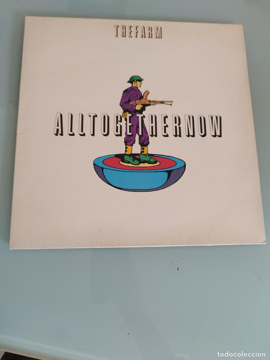 Discos de vinilo: The Farm &ndash; All Together Now. Vinilo maxi single.
