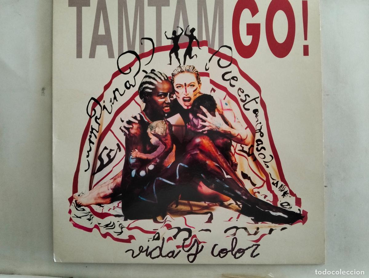 Discos de vinilo: TAMTAM GO, DISCO LP VIDA Y COLOR, EDITADO EMI-ODEON, A&Ntilde;O 1992