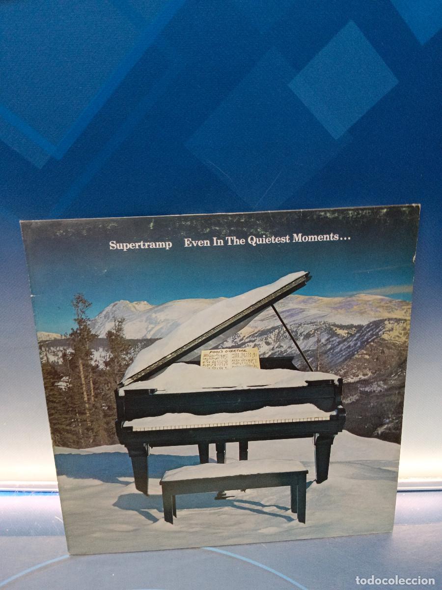 Discos de vinilo: disco LP vinilo Supertramp &ndash; Even In The Quietest Moments... LP, Album, RE 1985, Spain