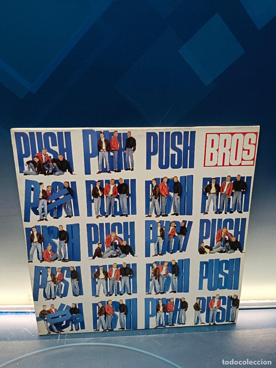 Discos de vinilo: disco LP vinilo Bros &ndash; Push CBS &ndash; LP, Album 1988, Spain