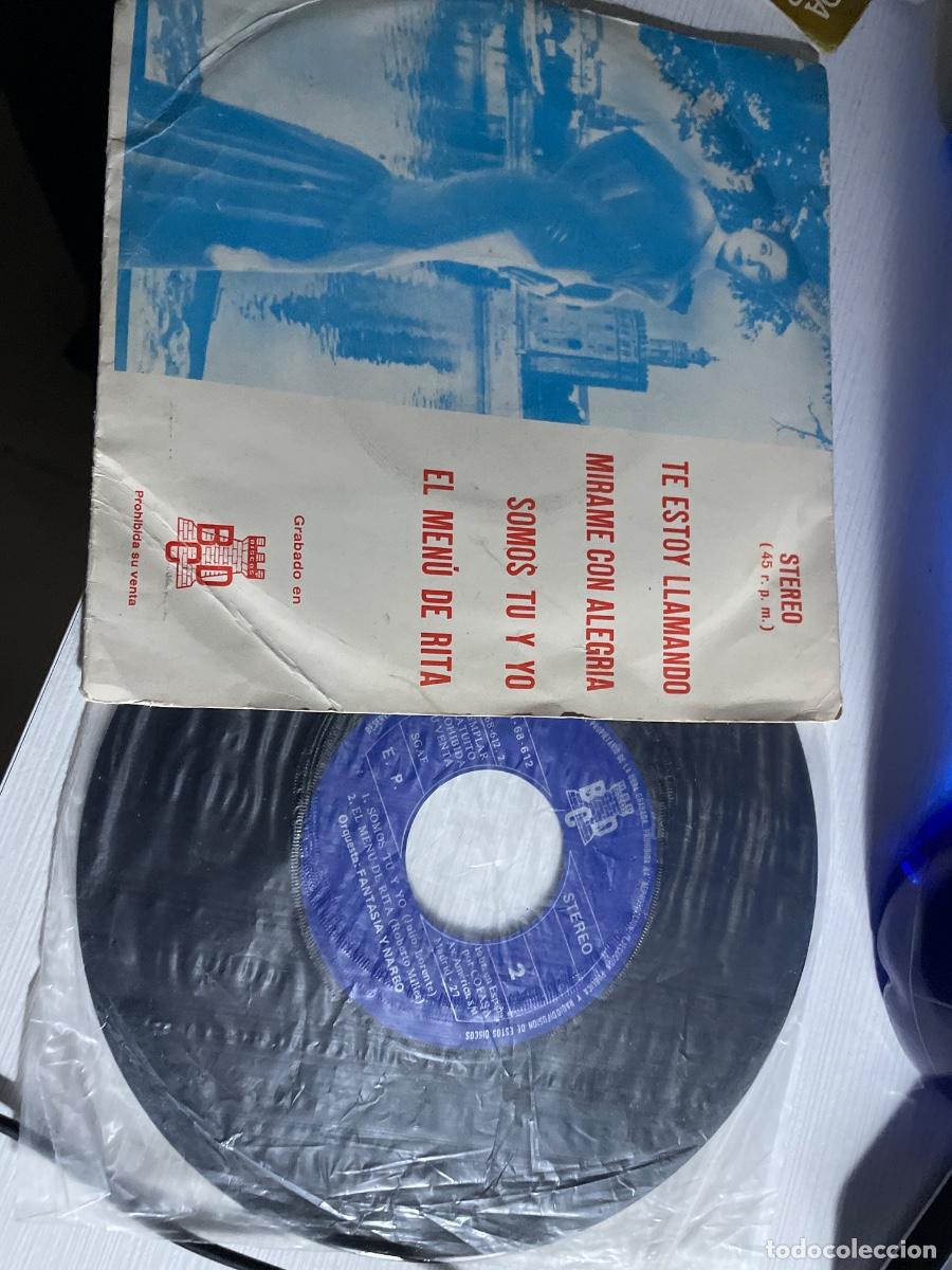 Discos de vinilo: Fantas&iacute;a y narbo single