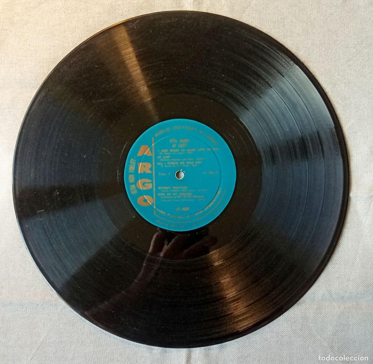 Discos de vinilo: Vinilo LP Etta James. At Last!. Sello Argo. LP 4003. Primera edici&oacute;n original MONO 1960. US