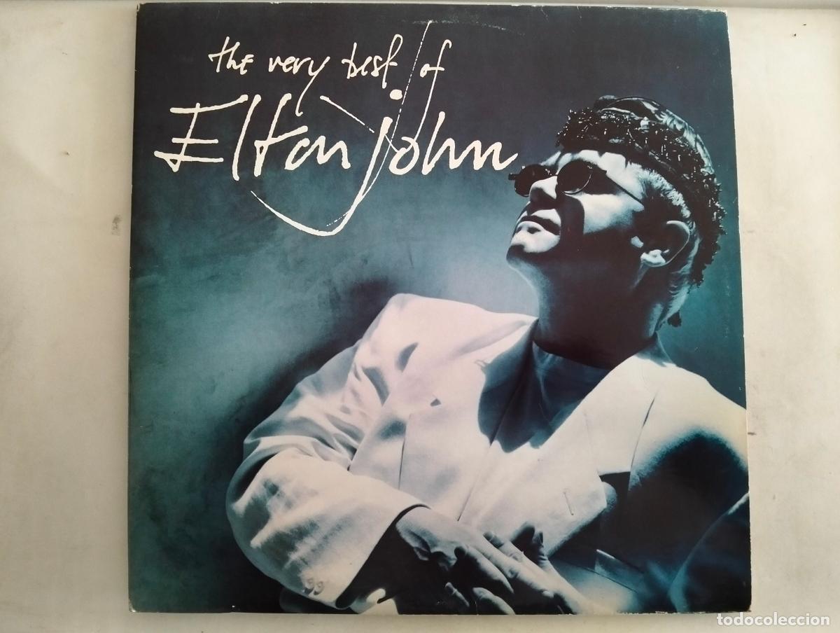 Discos de vinilo: ELTON JOHN, DISCO DOBLE LP THE VERY BEST, EDITADO PHONOGRAM, A&Ntilde;O 1990