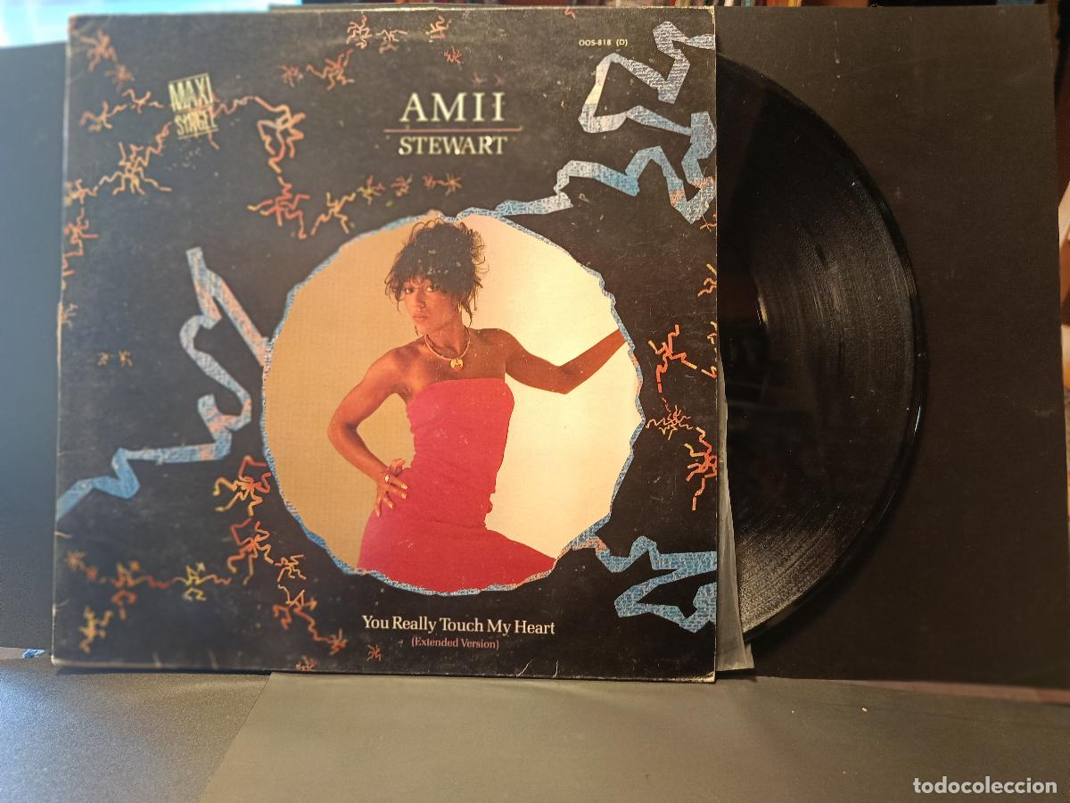 Discos de vinilo: maxi - amii stewart - you really touch my heart +1 - original espa&ntilde;o, 1985 PEPETO