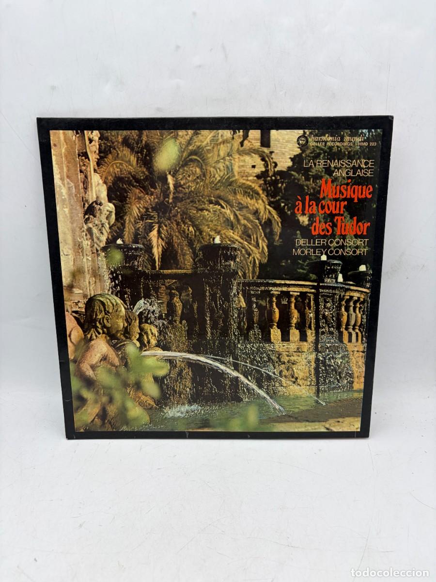 Discos de vinilo: LP - MUSIQUE &Agrave; LA COUR DES TUDOR - DELLER CONSORT / MORLEY CONSORT - HARMONIA MUNDI