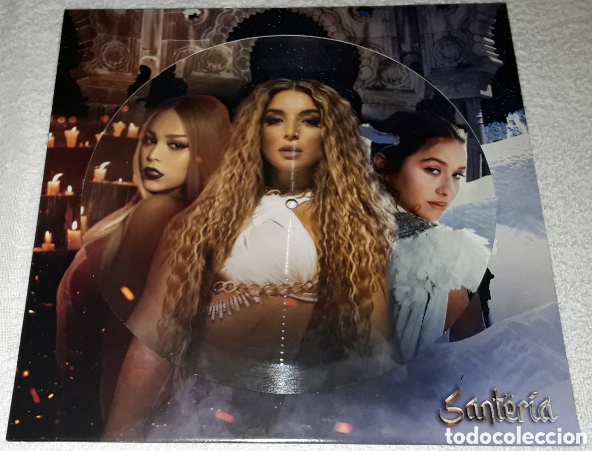 Discos de vinilo: PICTURE DISC - LOLA INDIGO - SANTER&Iacute;A - EDICI&Oacute;N LIMITADA