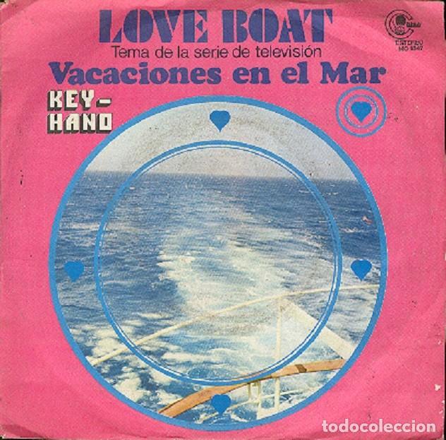 Discos de vinilo: Key-Hano &ndash; Love Boat / Backgammon - Sunset in Ibiza &ndash; CARNABY 1847 &ndash; 1979