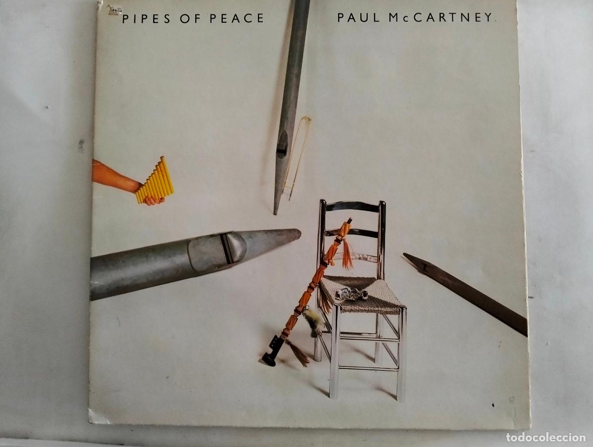 Discos de vinilo: PAUL MCCARTNEY, DISCO LP, PIPES OF PEACE, EDITADO EMI-ODEON, A&Ntilde;O 1983