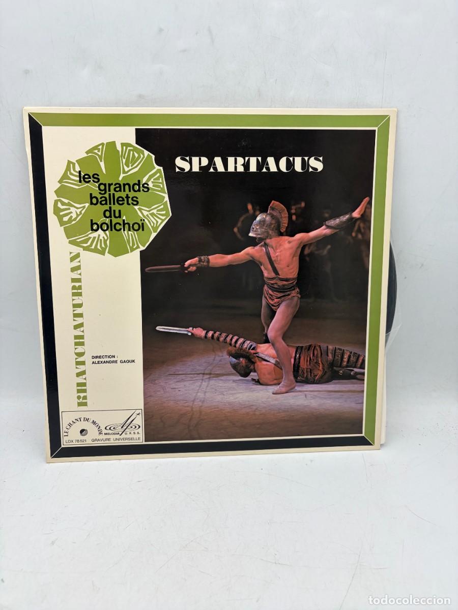 Discos de vinilo: LP - KHATCHATURIAN - SPARTACUS - ALEXANDRE GAOUK / BOLCHO&Iuml; - LE CHANT DU MONDE