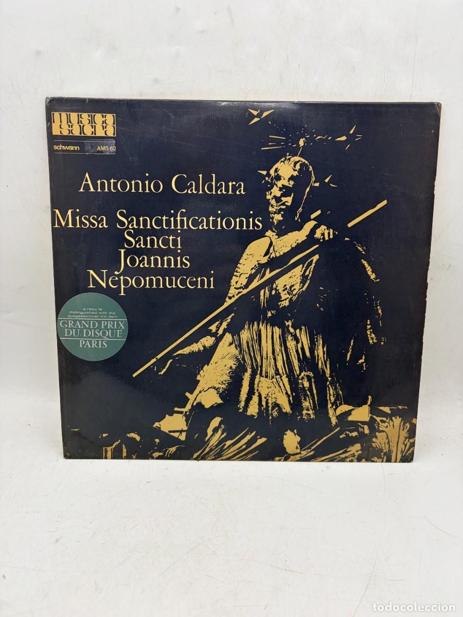 Discos de vinilo: LP - ANTONIO CALDARA - MISSA SANCTIFICATIONIS SANCTI JOANNIS NEPOMUCENI - MUSICA SACRA / SCHWANN