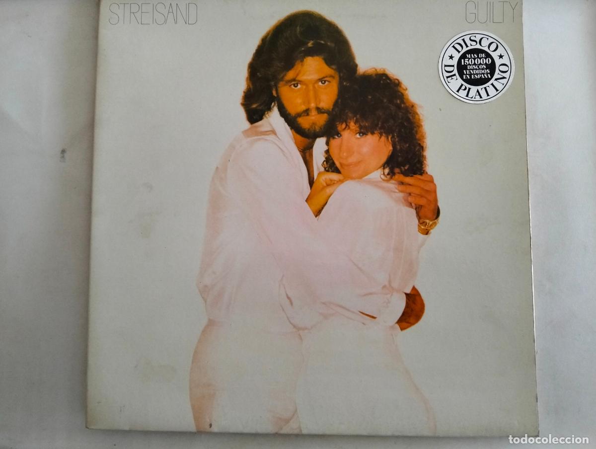 Discos de vinilo: BARBRA STREISAND, DISCO LP GUILTY, EDITADO CBS, A&Ntilde;O 1980