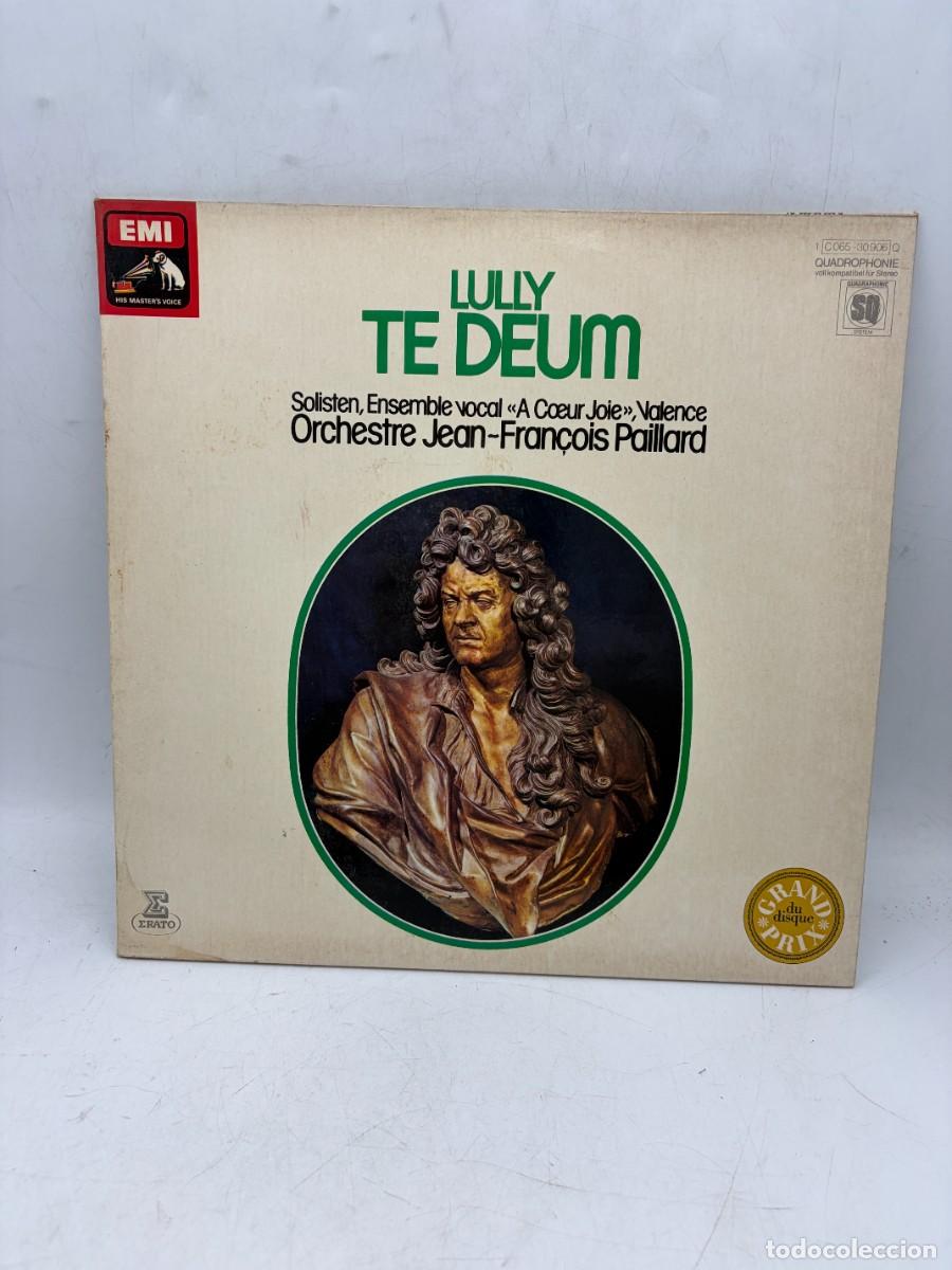 Discos de vinilo: LP - LULLY - TE DEUM - PAILLARD / A COEUR JOIE - EMI/ERATO