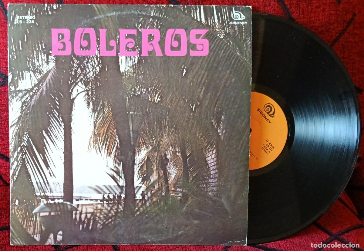 Discos de vinilo: CONJUNTO CANEY **Boleros** CUBA LP VINILO ESPERANZA IBIS Santy Garay JULIO TRUJILLO