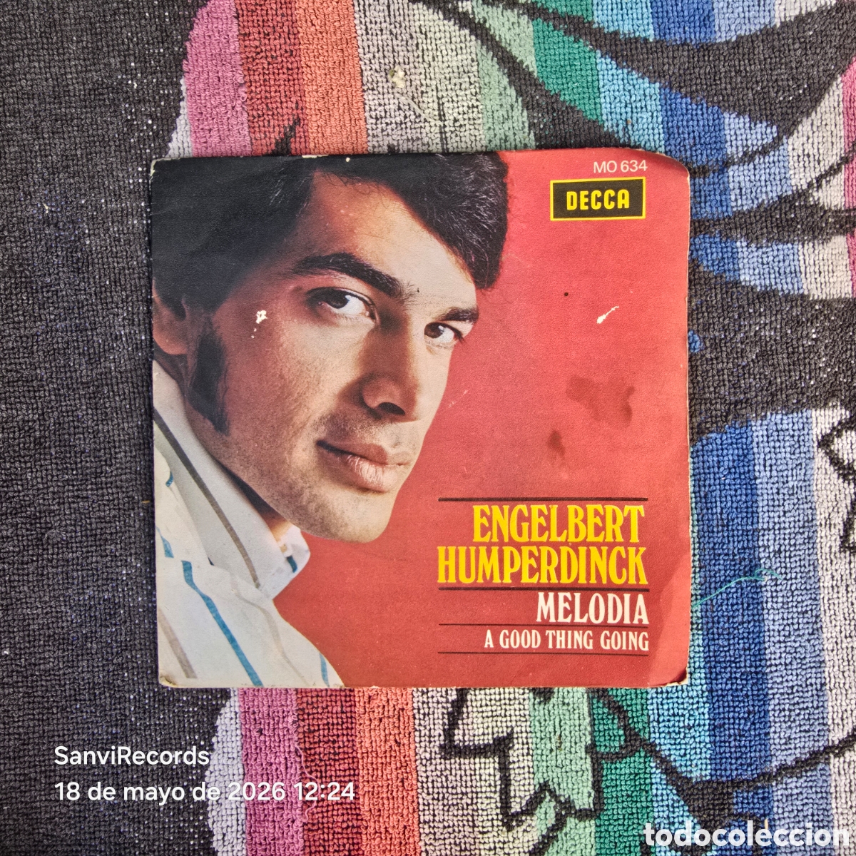 Discos de vinilo: [SINGLE] ENGELBERT HUMPERDINCK: MELODIA - A GOOD THING GOING (DECCA) (1969)