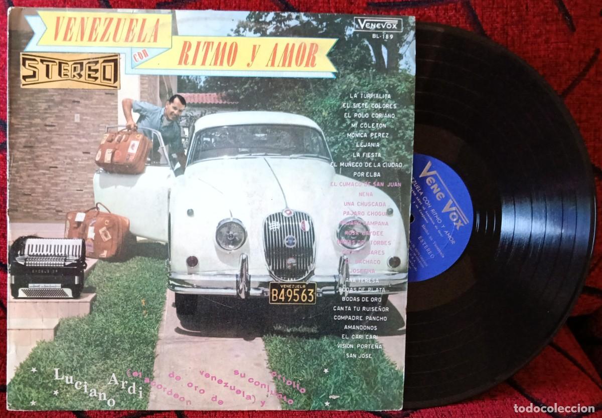 Discos de vinilo: LUCIANO ARDI Y SU CONJUNTO CRIOLLO * Venezuela Con Ritmo Y Amor ** LP VINILO