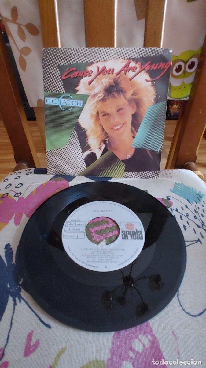 Discos de vinilo: C.C. CATCH-SINGLE CAUSE YOU ARE YOUNG