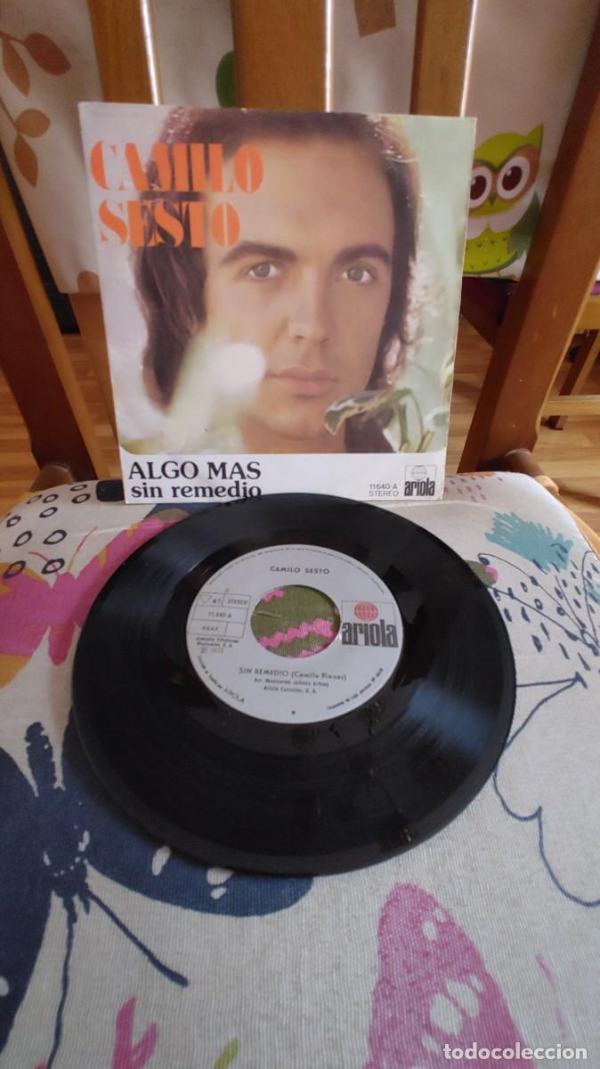 Discos de vinilo: CAMILO SESTO-SINGLE ALGO MAS-NUEVO