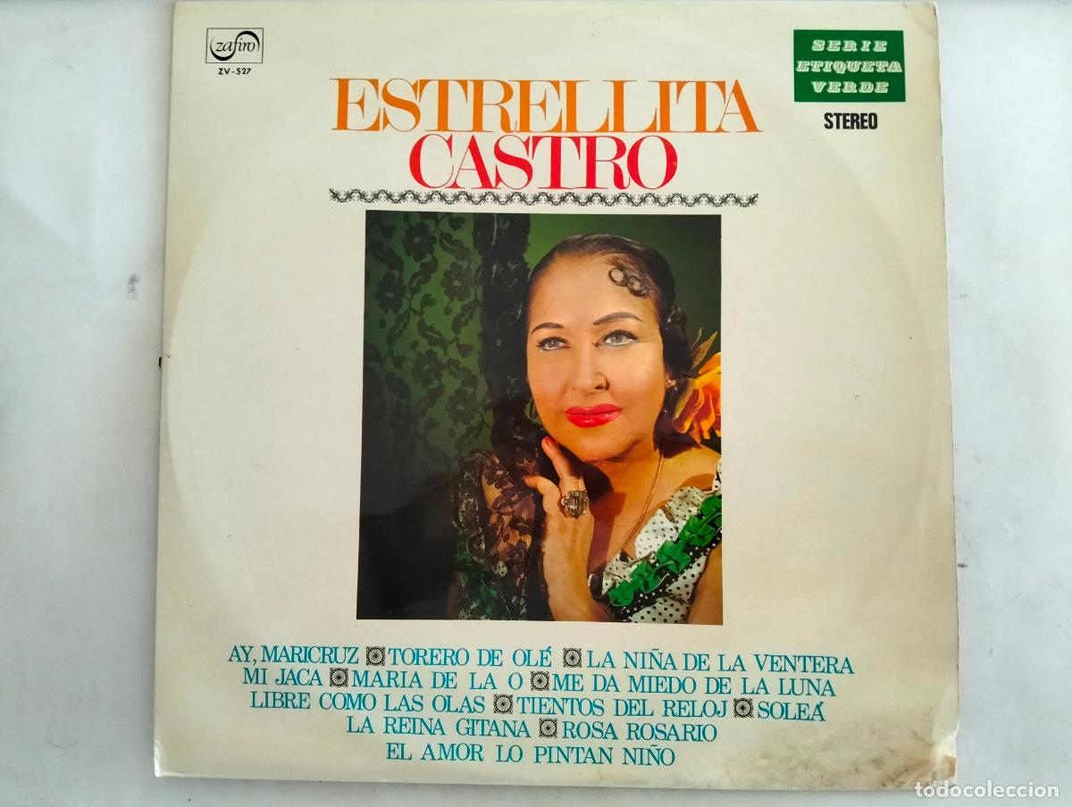 Discos de vinilo: ESTRELLITA CASTRO, DISCO LP, EDITADO ZAFIRO, A&Ntilde;O 1969