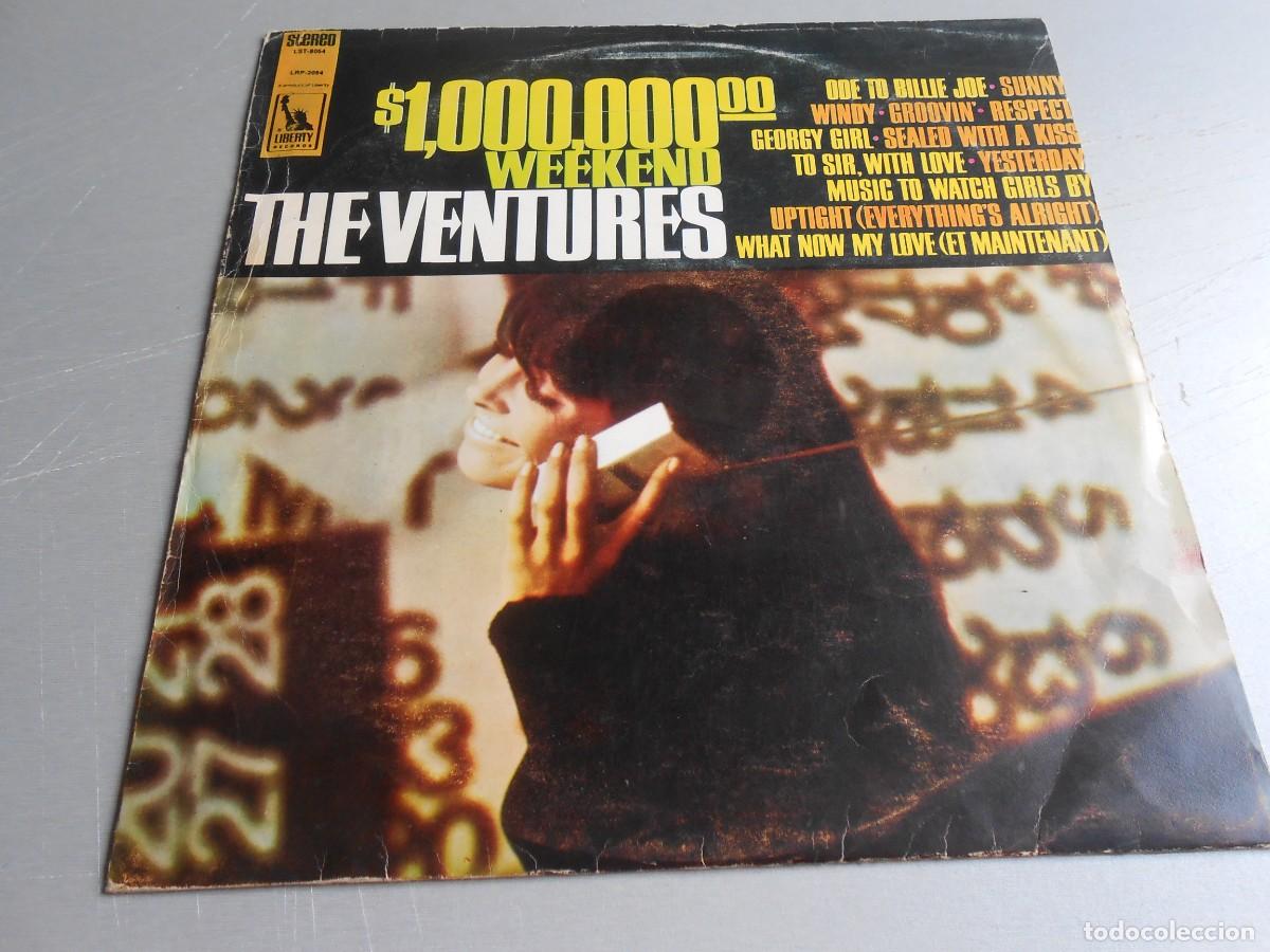 Discos de vinilo: THE VENTURES - 1.000.000,00 WEEKEND -, LP, WHAT NOW MY LOVE + 11, A&Ntilde;O 1967, LIBERTY LST-8054 PERU