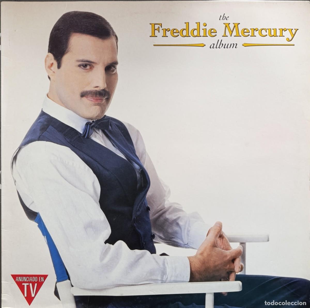 Discos de vinilo: FREDDIE MERCURY &lrm;&ndash; THE FREDDIE MERCURY ALBUM LP 1992 CON ENCARTE EDICION ESPA&Ntilde;OLA - RARA!!
