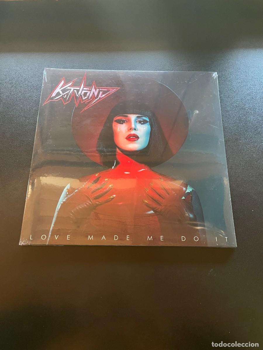Discos de vinilo: Kat Von D Love Made Me Do It disco de vinilo dorado LP synth pop my side of the mountain