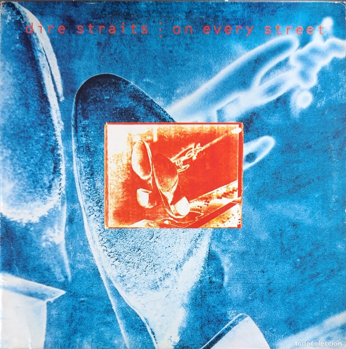 Discos de vinilo: DIRE STRAITS &ndash; ON EVERY STREET LP 1991 CON ENCARTE EDICION ESPA&Ntilde;OLA - RARA!!