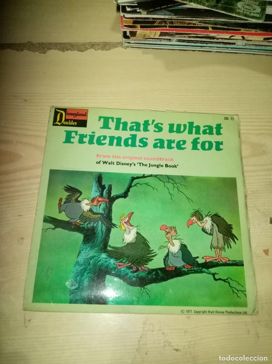 Discos de vinilo: THAT&acute;S WHAT FRIENDS ARE FOR. C2V