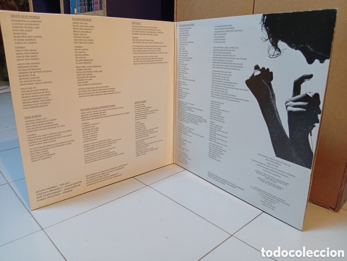 Discos de vinilo: Discharge ?Grave New World - Foto 3
