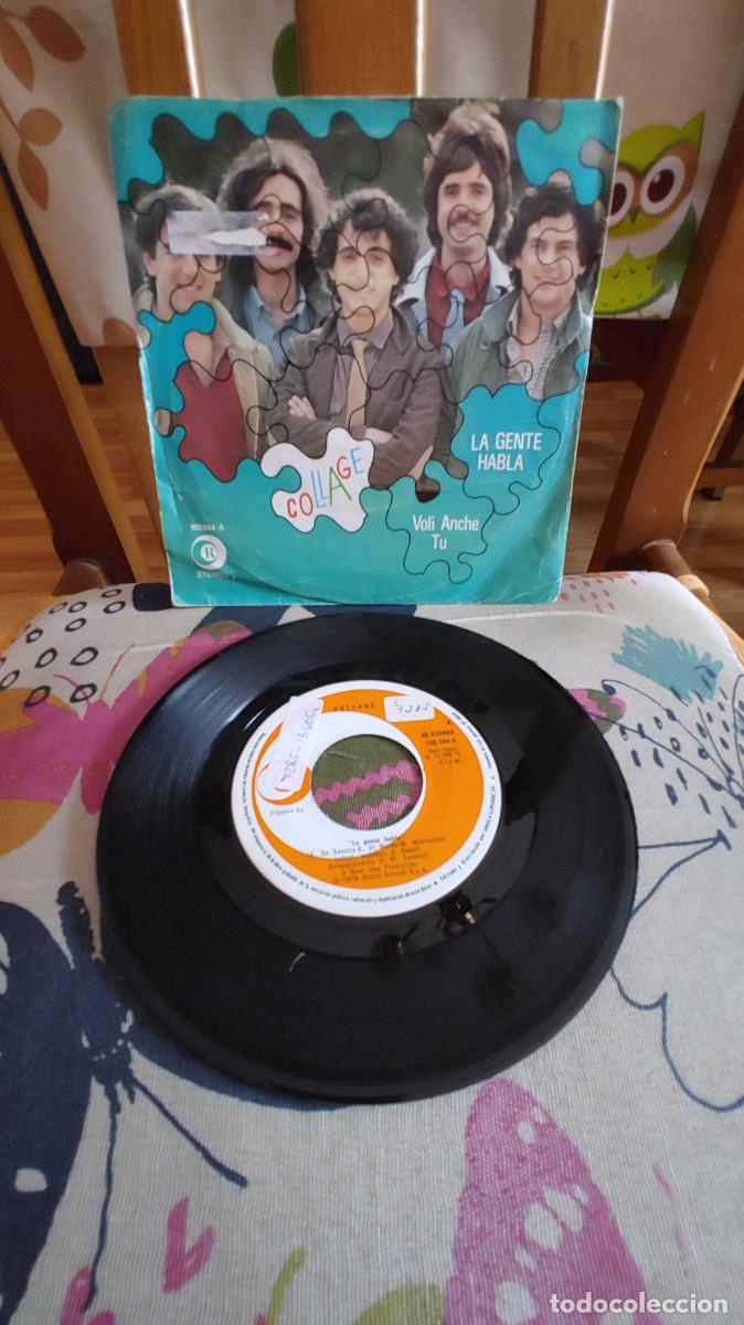 Discos de vinilo: COLLAGE-SINGLE LA GENTE HABLA-ESCUCHADO Y BIEN