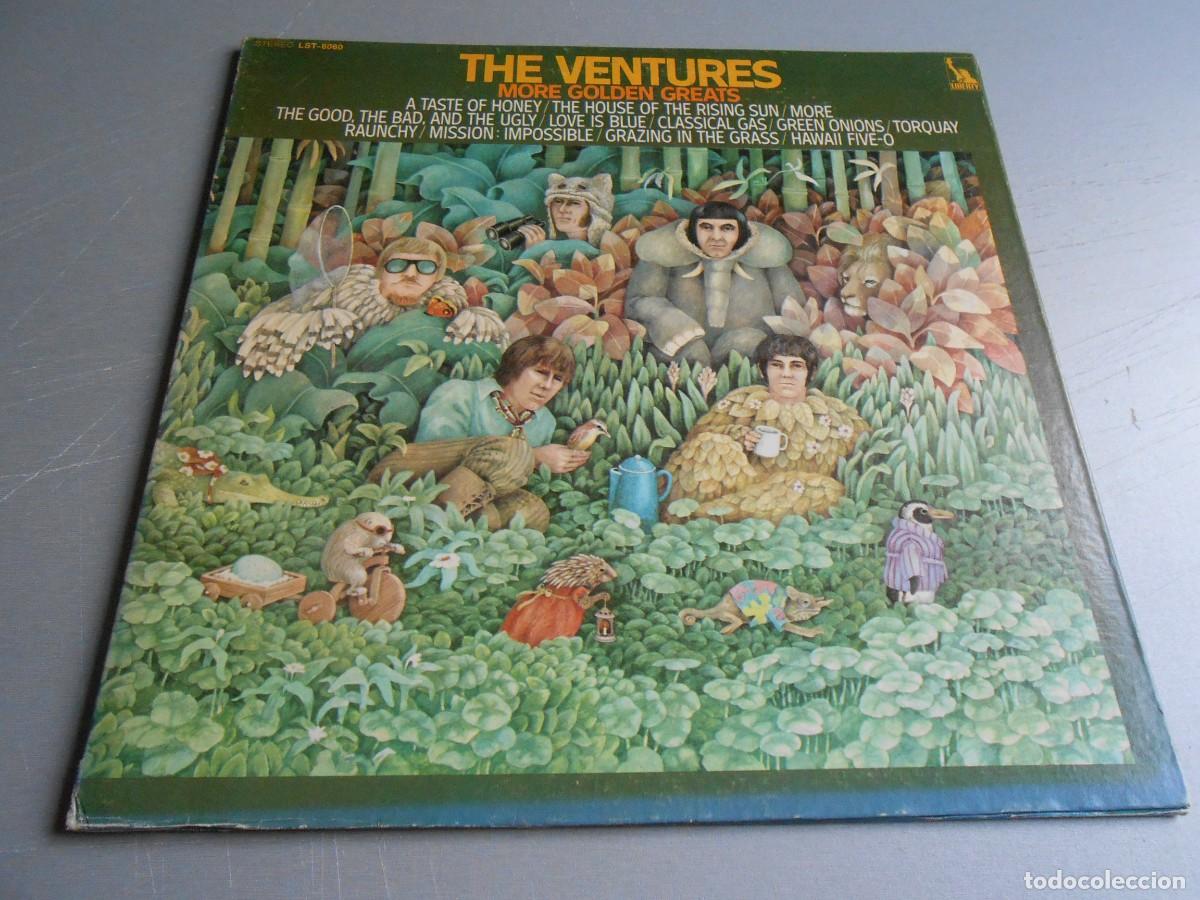 Discos de vinilo: THE VENTURES - MORE GOLDEN GREATS -, LP, THE GOOD, THE BAD +11, A&Ntilde;O 1970, LIBERTY LST-8060 USA